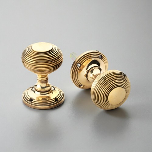 Aged solid brass 55mm beehive - aged,
