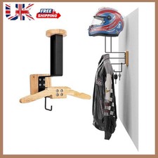 Wooden Motorcycle Helmet