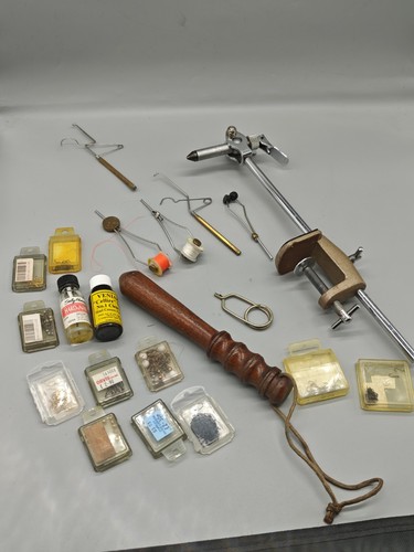 Fly fishing tying - fishing, equipment