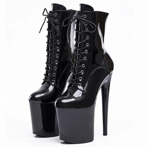 Stripper platform lace up - 8",