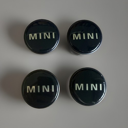 Genuine mini black centre hub - genuine,