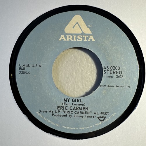 Eric carmen girl 7 vinyl - -,