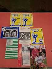 Various Scottish Football Programmes Joblot X 8