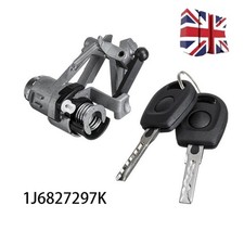 1J6827297K Tailgate Rear Boot Lock Barrel+ 2 Keys For Seat Arosa VW Golf MK3 MK4
