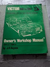 Vauxhall Victor FB, FC, 101, & VX4/90 (1961-1967) Haynes Owners Workshop Manual