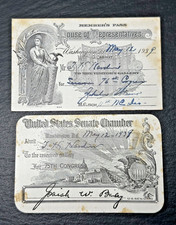 1939 SIGNED US CONGRESS DAY