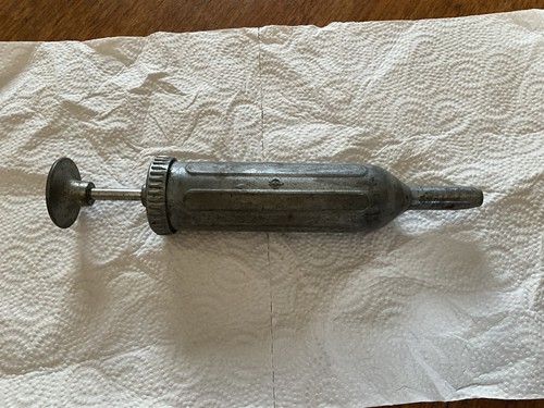 Vintage grease gun - vintage,