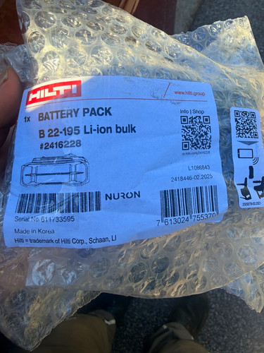 Hilti 195 nuron li - b, 22-195