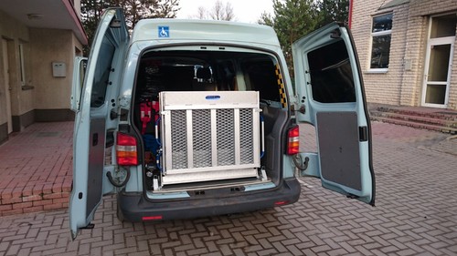 71m alum mesh triple ramp - 1.71m,