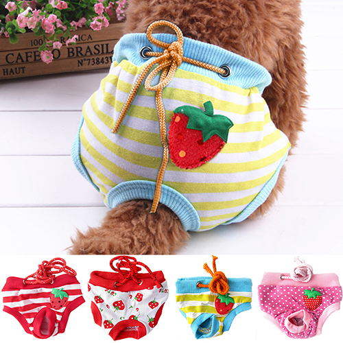 Washable female dog diaper - dog,