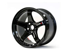 Nismo LMGT4 Omori Factory Spec Wheel 19 x 9.5J +15 / 5H (Tuner size) Gloss Black