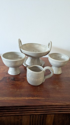 Vintage studio pottery berry - vintage,