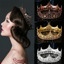Vintage Baroque Tiara Crown