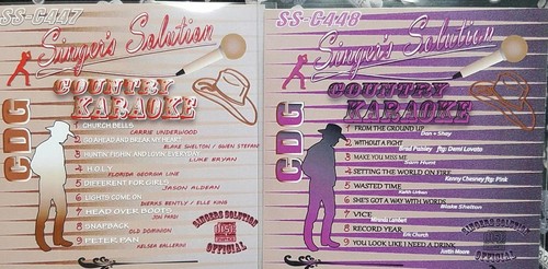 Cdg karaoke discs country - cdg,