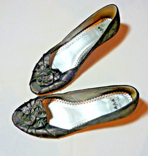 Ladies shoes  Black   Low heel  Peep toe Per Una Marks and Spencer Pre-owned