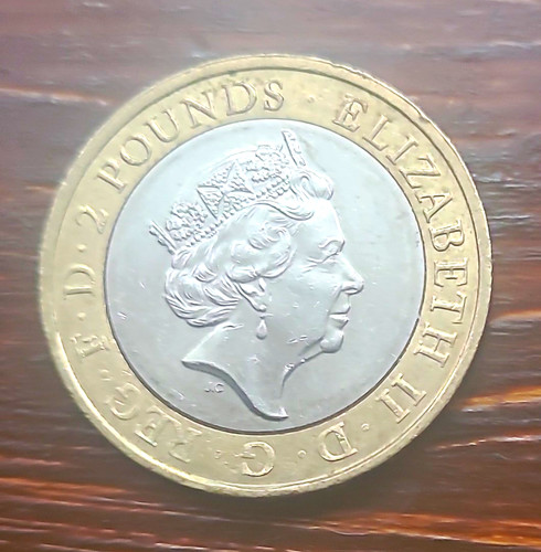 2016 two pounds coin - £2,