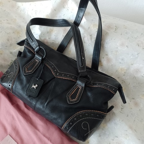 Radley black leather - black, leather,