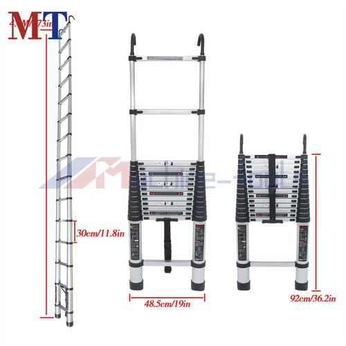 Aluminum telescoping - ft,
