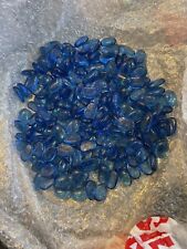 Dark BLUE Glass Nuggets Pebbles Stones Gems Bubble Wedding Decor CRAFT