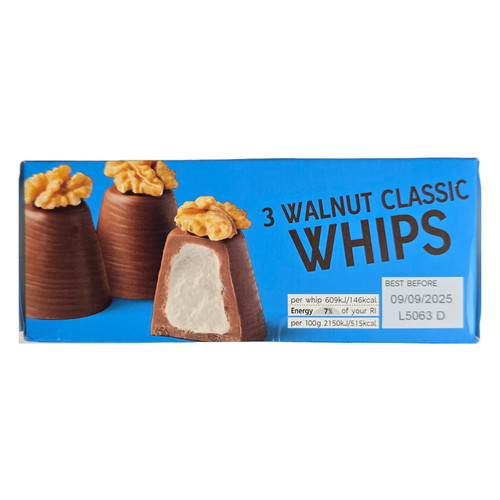 Classic walnut whips - 3,