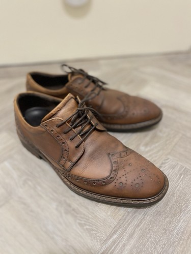 Ecco men brown leather - men’s,