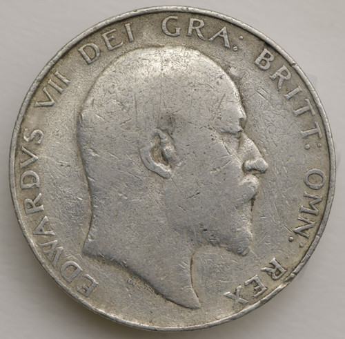 1910 half crown - edward, vii