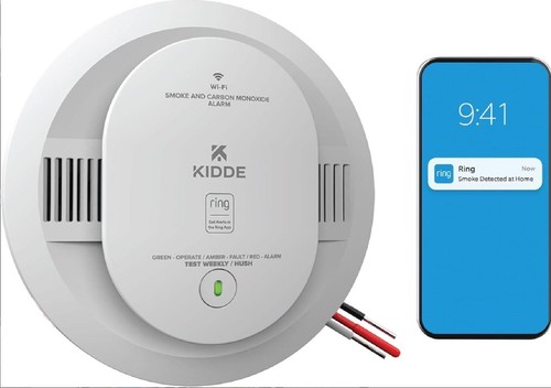 Kidde smart smoke co alarm - smoke,