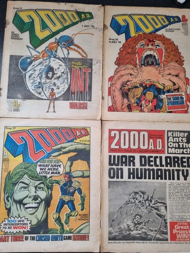 Rare 2000ad all banned - banned, progs