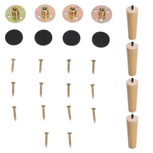 4pcs wooden furniture legs - 4pcs,