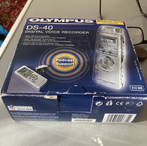 Olympus voice recorder 40 - olympus, ds-40