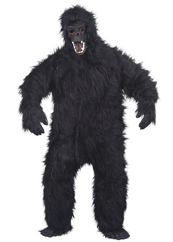 Mens deluxe gorilla costume - deluxe,