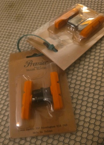 Orange brake pads - for, skyway