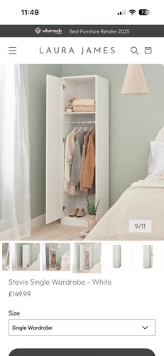 New single wardrobe - new,