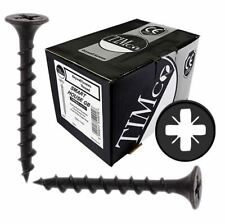 Drywall Plasterboard Screws Bugle Head Coarse Thread Black Phosphate Wood TIMCO