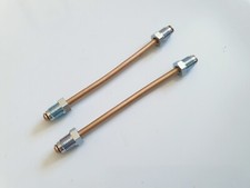 FRONT PAIR BRAKE PIPES For VW