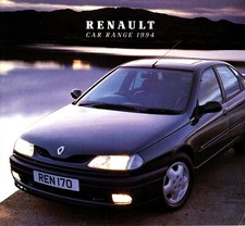 Renault Range 1994 UK Sales