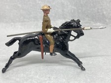 21st Lancer In Steel Helmet By