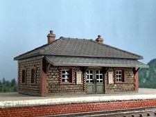Gauge model railway station - gauge,