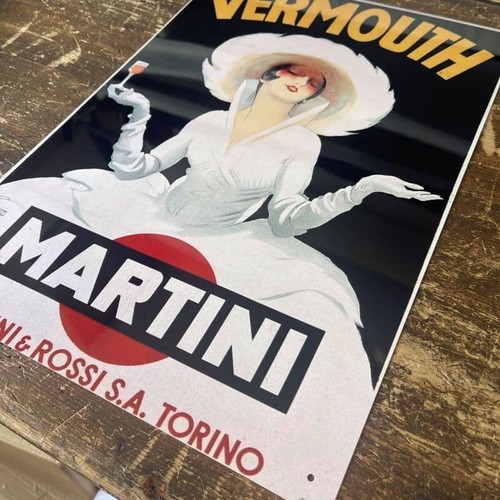 Vermouth martini drink metal - martini,