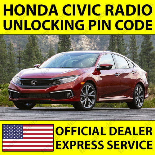 Honda civic car - civic, radio