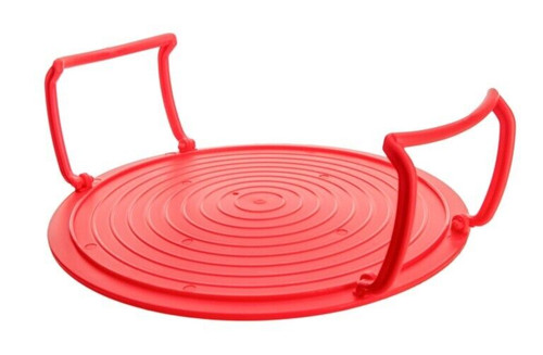 Microwave oven tray folding - oven,