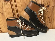 Vintage Bora Leather Ski Boots