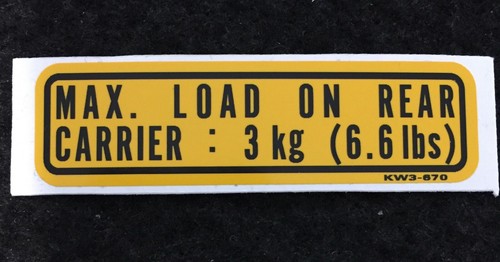 Honda cd250 max load - load, ”