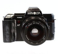 MINOLTA 7000 SLR Camera With Minolta 35-70mm f/4 AF Lens - SB4
