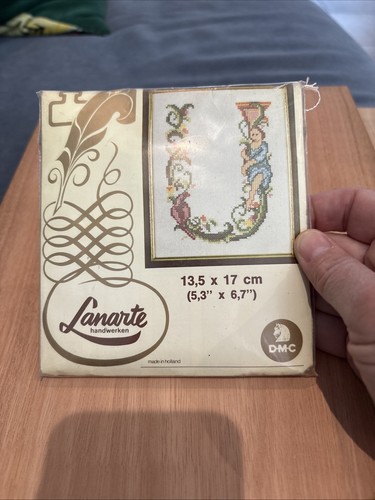 Dmc lanarte alphabet letter - lanarte,