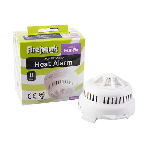 Heat alarm mains powered - heat,