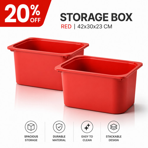 New large plastic - large, box