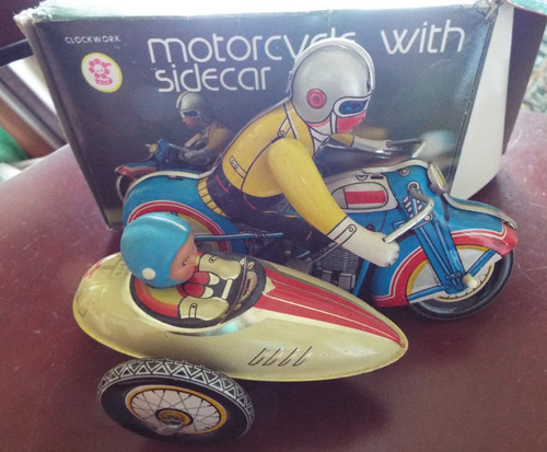Vintage motorcycle sidecar - vintage, w/