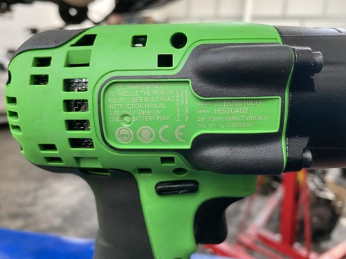 Snap impact gun - on,