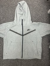 Grey nike tech fleece hoodie